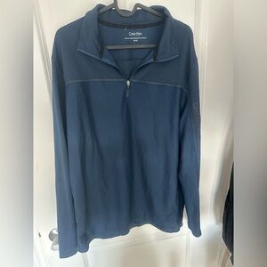 Calvin Klein Performance Men's Navy Textured Pullover